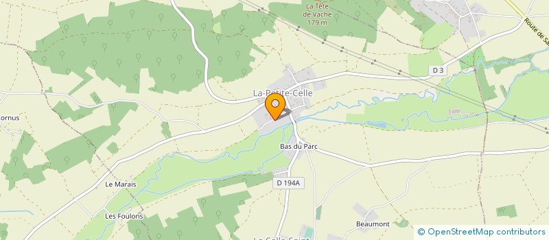 localisation de l'entreprise EURL RMTA  LA CELLE-SAINT-CYR