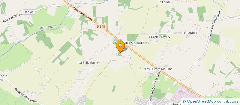 localisation de l'entreprise EURL ROBARD SEBASTIEN à SALLERTAINE