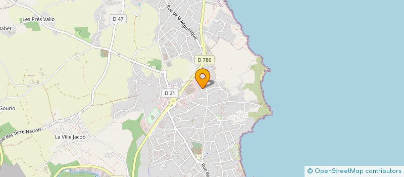 localisation de l'entreprise EURL ROBIN LES PRES CALANS à BINIC-ETABLES-SUR-MER