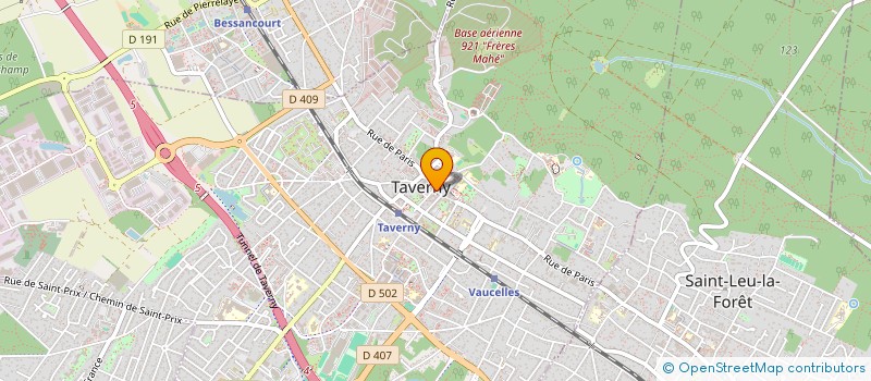 localisation de l'entreprise EURL ROC TAVERNY  TAVERNY