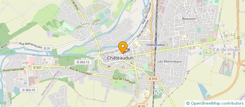 localisation de l'entreprise EURL RODOLPHE à CHATEAUDUN