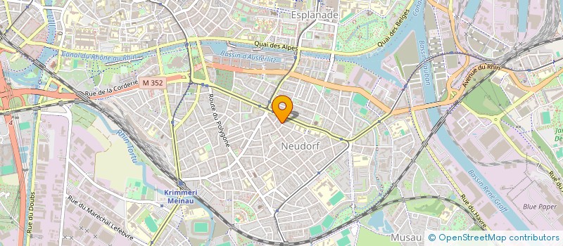 localisation de l'entreprise EURL ROEHRIG à STRASBOURG