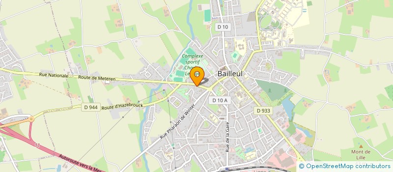 localisation de l'entreprise EURL ROELANDT VALERY à BAILLEUL