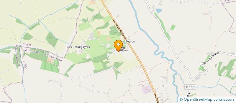 localisation de l'entreprise EURL ROMANO à LEZAT-SUR-LEZE