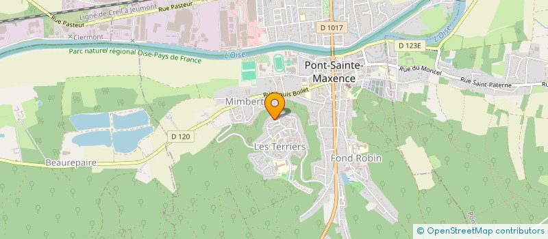 localisation de l'entreprise EURL ROTO-FEUILLE-CONTINU à PONT-SAINTE-MAXENCE
