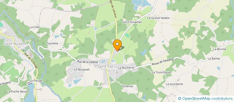 localisation de l'entreprise EURL ROULEAU DAVID à SAINT-CYR