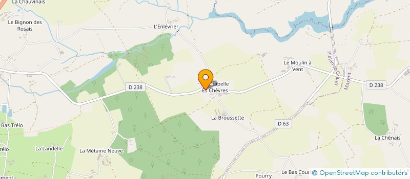 localisation de l'entreprise EURL ROULLIER à PLELAN-LE-GRAND