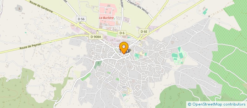 localisation de l'entreprise EURL ROURE PAYSAGE & PISCINE à TRETS