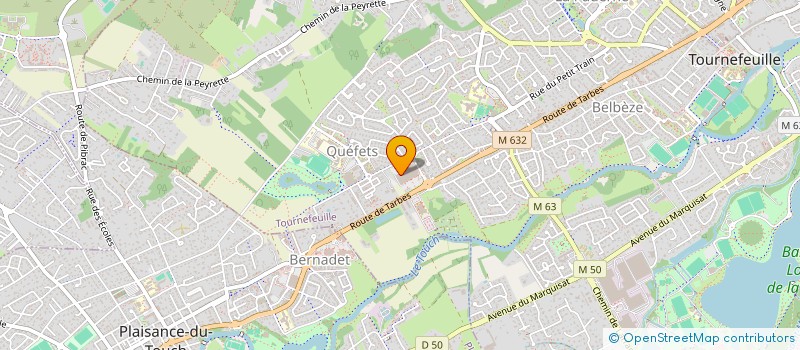 localisation de l'entreprise EURL ROYAL GAMES  TOURNEFEUILLE