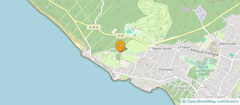 localisation de l'entreprise EURL RS SOLUTIONS  SAINT-PALAIS-SUR-MER