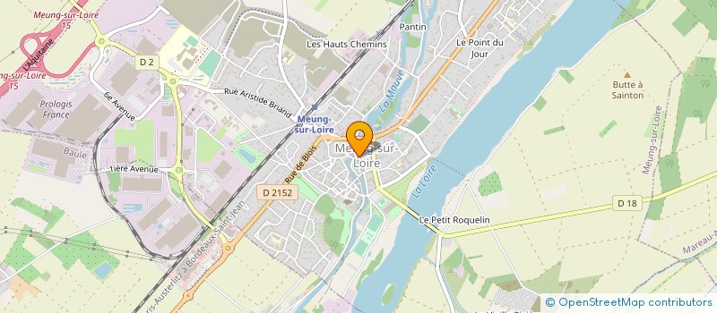 localisation de l'entreprise EURL RUFFIER à MEUNG-SUR-LOIRE