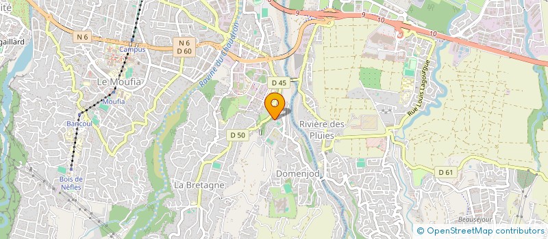 localisation de l'entreprise EURL RUN BAT à SAINT-DENIS