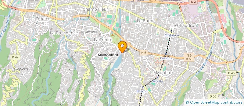 localisation de l'entreprise EURL RUN PREFA BETON à SAINT-DENIS