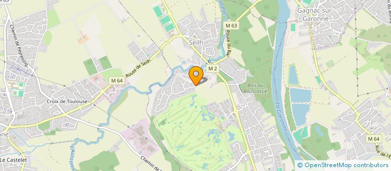 localisation de l'entreprise EURL RUSTICE INVESTISSEMENT à SEILH