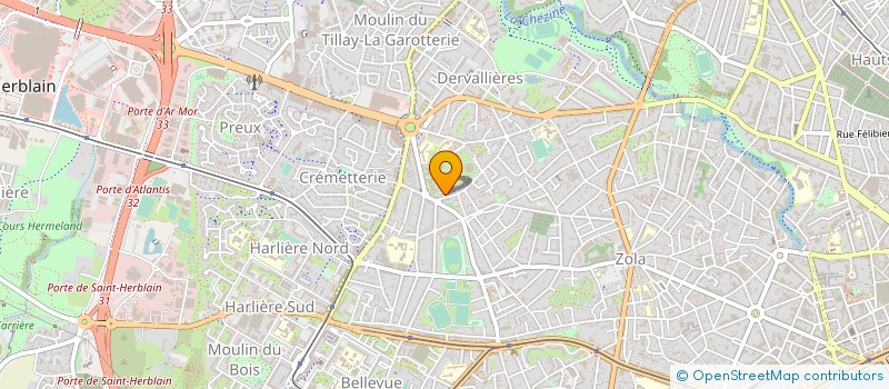 localisation de l'entreprise EURL RYADH à NANTES
