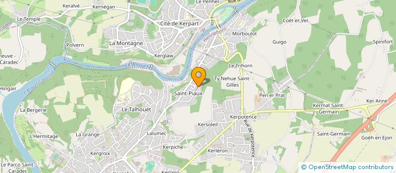 localisation de l'entreprise EURL RYO H  CAUDAN