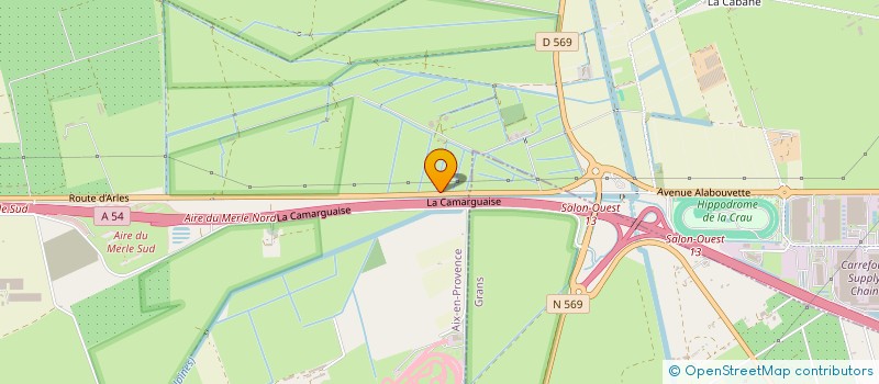 localisation de l'entreprise EURL S.G.F. SERRURERIE GERARD FRANCOIS  SALON-DE-PROVENCE