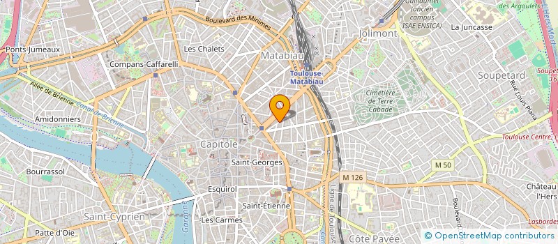 localisation de l'entreprise EURL S.I.G à TOULOUSE