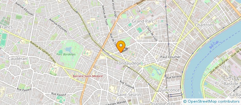 localisation de l'entreprise EURL S.K à BORDEAUX