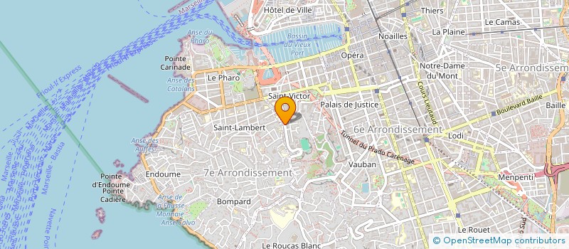 localisation de l'entreprise EURL S.M.A à MARSEILLE