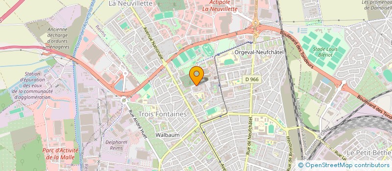 localisation de l'entreprise EURL S.M.B.G  REIMS