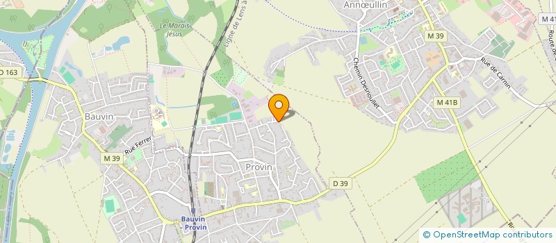 localisation de l'entreprise EURL S.M.B.T  PROVIN