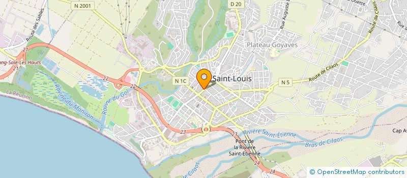 localisation de l'entreprise EURL S.N.P. à SAINT-LOUIS