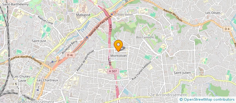 localisation de l'entreprise EURL S.T.S  MARSEILLE