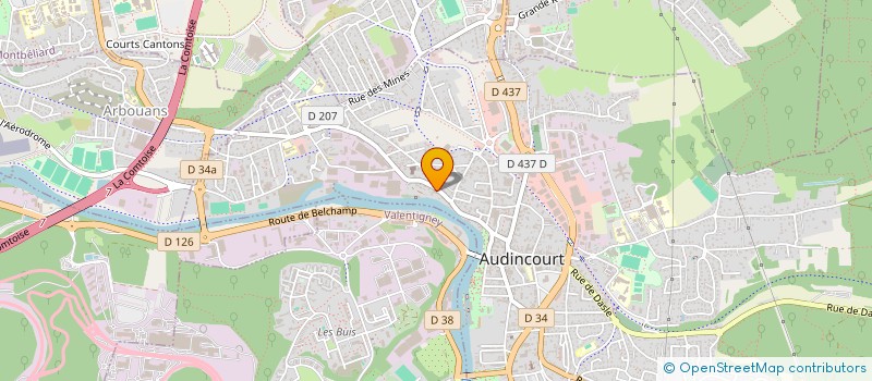 localisation de l'entreprise EURL SACCO GILLES à EXINCOURT