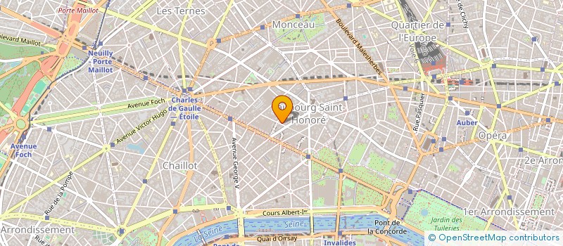 localisation de l'entreprise EURL SACQUEPEE à PARIS