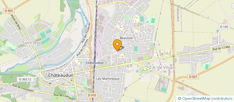 localisation de l'entreprise EURL SAGESSE à CHATEAUDUN