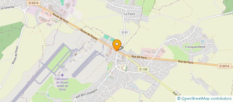 localisation de l'entreprise EURL SAINT ETIENNE à BOOS