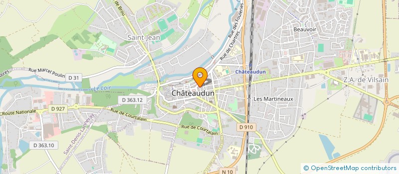 localisation de l'entreprise EURL SAINT MICHEL à CHATEAUDUN