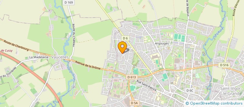 localisation de l'entreprise EURL SALAISON J 3 M  BAYEUX