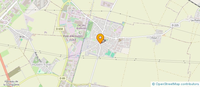 localisation de l'entreprise EURL SALLE  LE CASTELET