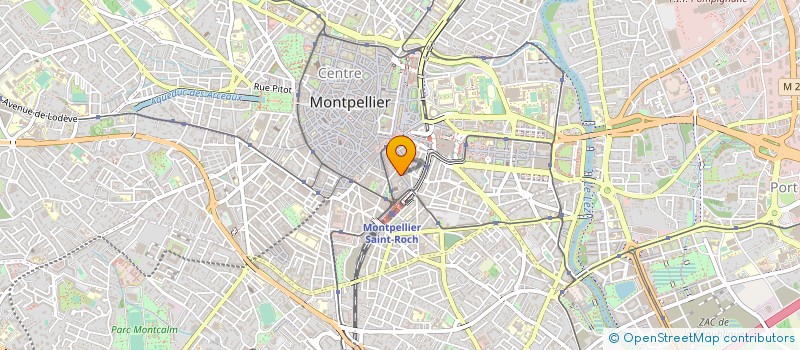 localisation de l'entreprise EURL SALON JACQUES VILLARD à MONTPELLIER