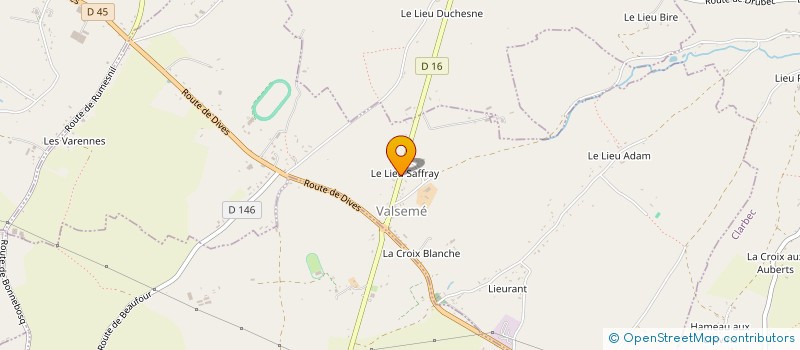 localisation de l'entreprise EURL SAMSON PATRICK  VALSEME