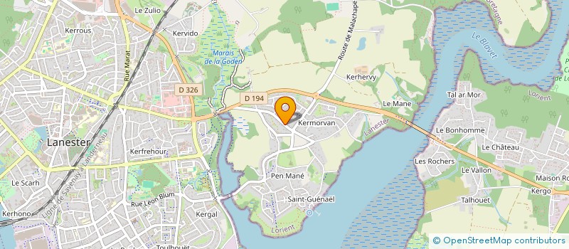 localisation de l'entreprise EURL SAMSUN CONSTRUCTION  LANESTER