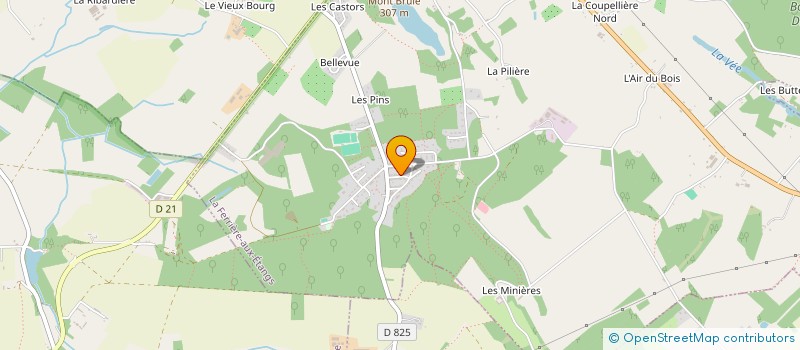 localisation de l'entreprise EURL SAMUEL GAUTIER à LA FERRIERE-AUX-ETANGS