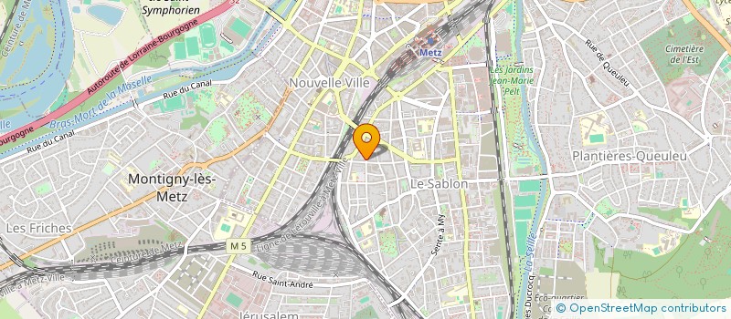 localisation de l'entreprise EURL SAMY LAVAGE  METZ