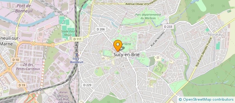 localisation de l'entreprise EURL SAN VOYAGES à SUCY-EN-BRIE