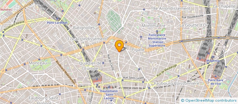 localisation de l'entreprise EURL SANGNIER PARIS 2000 à PARIS