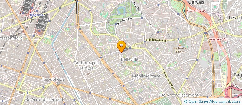 localisation de l'entreprise EURL SANI PLUS  PARIS