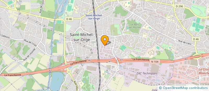 localisation de l'entreprise EURL SANTOS à SAINT-MICHEL-SUR-ORGE