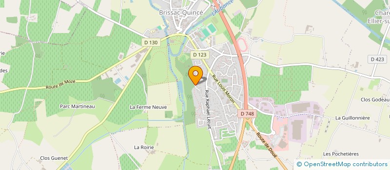 localisation de l'entreprise EURL SAPA  LES GARENNES SUR LOIRE