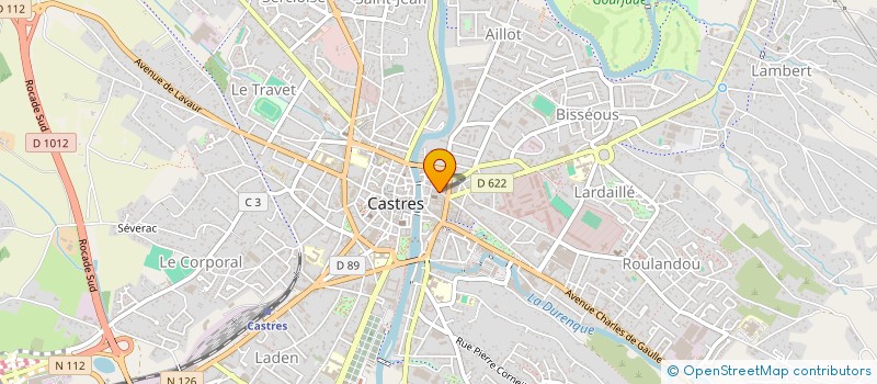 localisation de l'entreprise EURL SAPATO à CASTRES