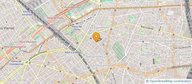 localisation de l'entreprise EURL SARAH  PARIS