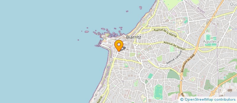 localisation de l'entreprise EURL SARDA SYLVIE à BIARRITZ
