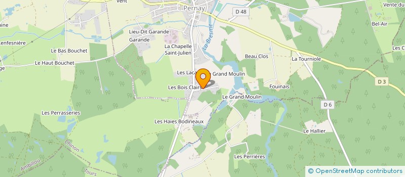 localisation de l'entreprise EURL SARZEAU ENG  PERNAY