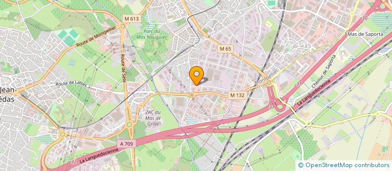 localisation de l'entreprise EURL SAS EXPRESS à MONTPELLIER